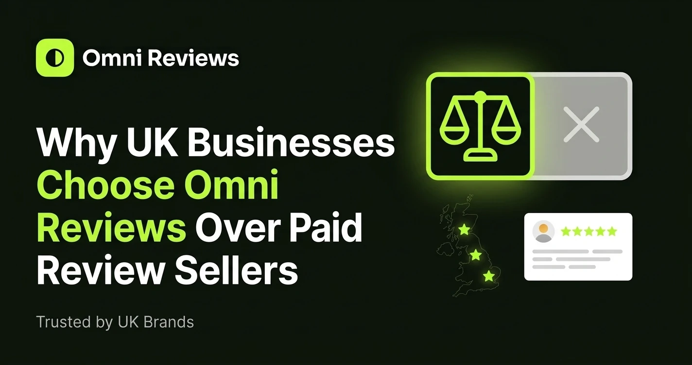 Why UK Businesses Choose Omni Reviews Over Paid Review Sellers